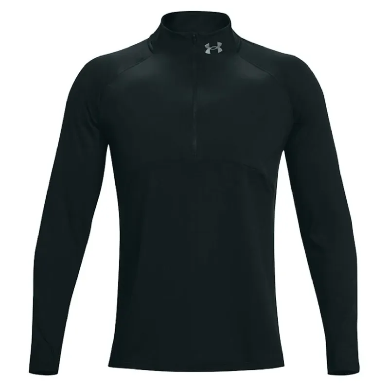 Under Armour Men's UA Qualifier Run 2.0 1/2 Zip Black
